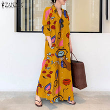 Load image into Gallery viewer, Casual Long Sleeve Maxi Dress
