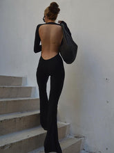 Load image into Gallery viewer, Sexy Black Stretchy Bodycon Jumpsuits
