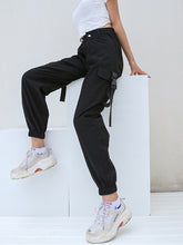 Load image into Gallery viewer, Casual High Waist Cargo Trousers
